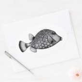 De gladde trunkfish Sticker (Envelop)
