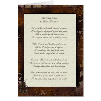 De Gladly Dead Card