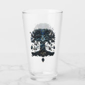 De glans van de levensboom, de Pareltjes van de zi Glas (Achterkant)