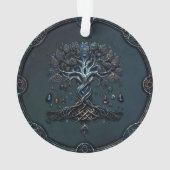 De glans van de levensboom, de Pareltjes van de zi Ornament (achterkant)