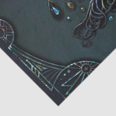 De glans van de levensboom, de Pareltjes van de zi Tissuepapier (Detail)