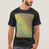 De glanzende holografische opaal t-shirt (Voorkant)