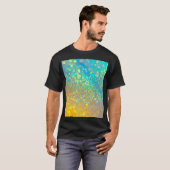 De glanzende holografische opaal t-shirt (Voorkant volledig)