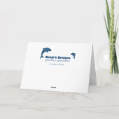 De glanzende kaart van de Verjaardag van het Hart (Achterkant)