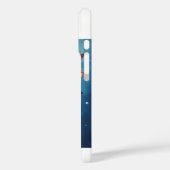 De glanzende vlinder iPhone 16 Hoesjes (Achterkant / Links)