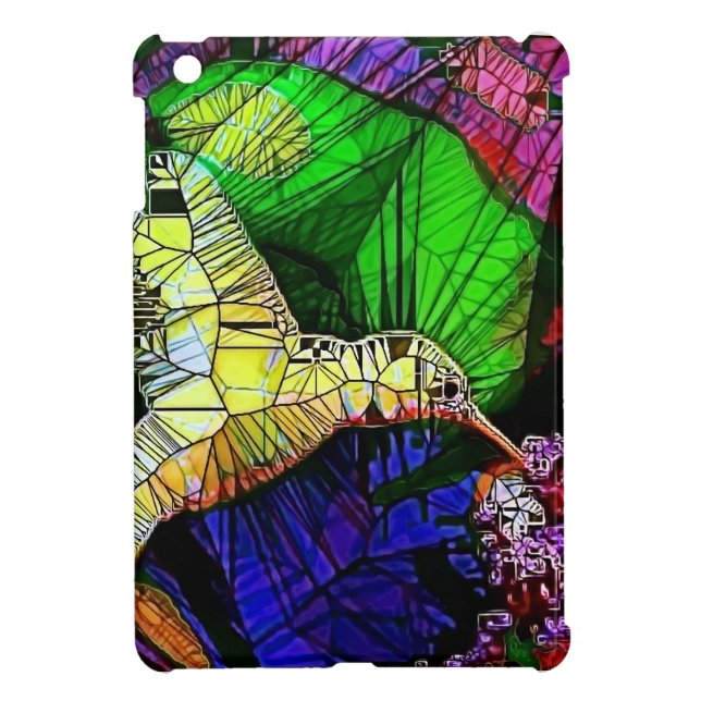 De Glass HummingBird iPad Mini Hoesje (Achterkant)