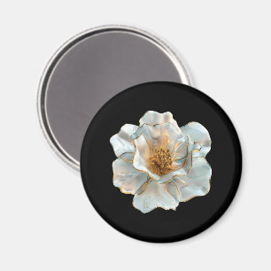 De glazen narcis magneet