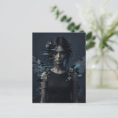 De Glitch Fee Briefkaart (Staand voorkant)