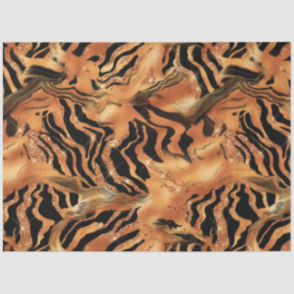 De Glitter Tijger Serie Design #10 Tissuepapier