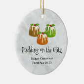 DE GLITZ-ONTWIKKELING | Kerstmis Keramisch Ornament (Rechts)