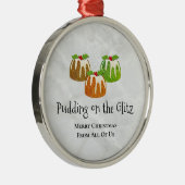 DE GLITZ-ONTWIKKELING | Kerstmis Metalen Ornament (Rechts)