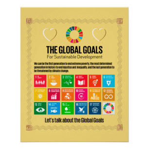 De Global Goals Motivatie inspirerende cadeaus Perfect Poster