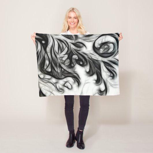 De gloed omkeert fleece deken (In situ)