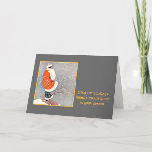 De Gloed van de vakantie Feestdagen Kaart