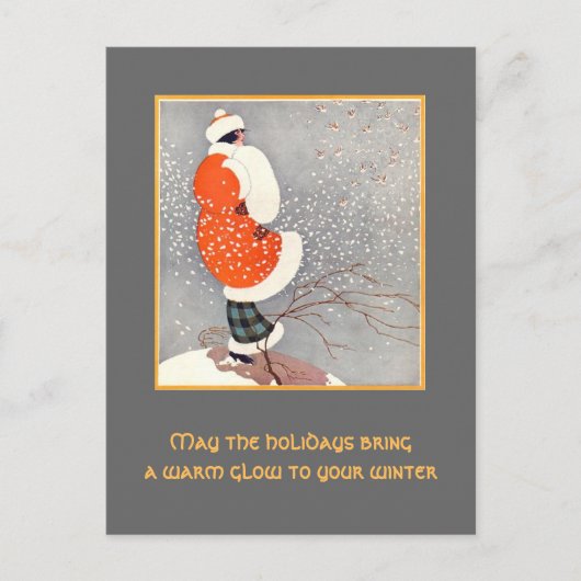 De Gloed van de vakantie Feestdagenkaart (Voorkant)