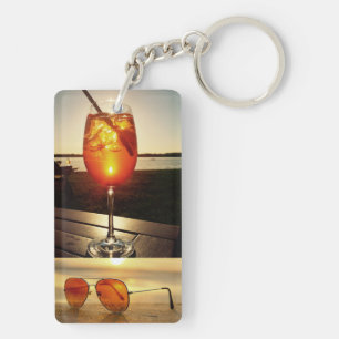 De Gloed van de vakantie Sleutelhanger