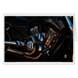 De gloeiende motorkaart