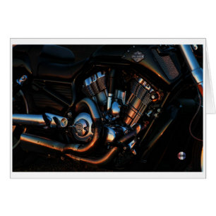 De gloeiende motorkaart