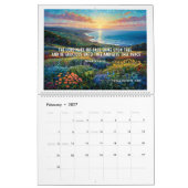 De Glory Site Bijbelvers 12 maanden kalender (Feb 2027)