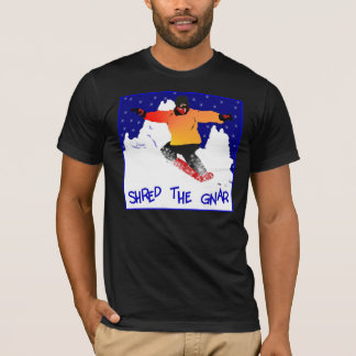 De gnar verschrompelen t-shirt