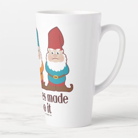 De gnomen maakten me dat doen latte mok (Rechts)