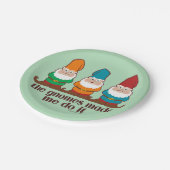 De gnomen maakten me dat doen papieren bordje (Gekanteld)