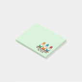 De gnomen maakten me dat doen post-it® notes (Schuin)