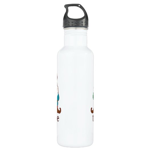 De gnomen maakten me dat doen waterfles (Achterkant)