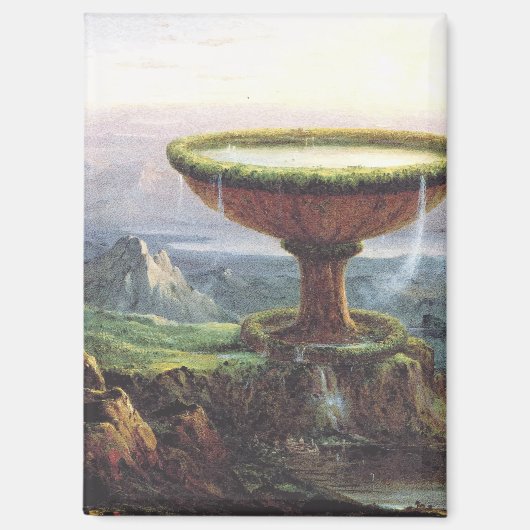 De goblet van de Titaan door Thomas Cole Magneet (Voorkant)