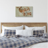 De Goblin King Canvas Afdruk (Insitu (Slaapkamer))
