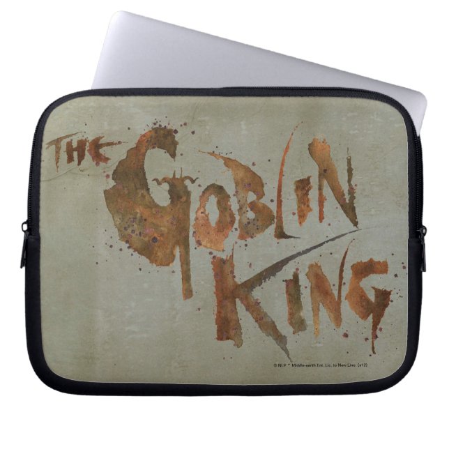 De Goblin King Laptop Sleeve (Voorkant)