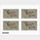 De Goblin King Rechthoekige Sticker (Vel)