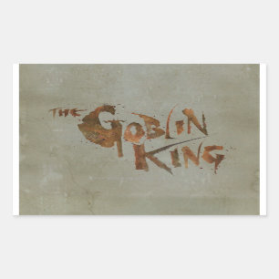 De Goblin King Rechthoekige Sticker