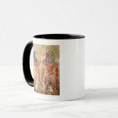 De god Thoth met Seti I in de Tomb van Seti Mok (Voorkant links)