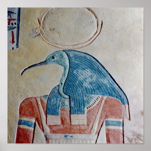 De god Thoth Poster (Voorkant)