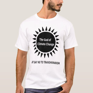 De God van Klimaatverandering T-shirt
