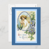 De god zegent Thy Pasen Feestdagenkaart (Voorkant / Achterkant)