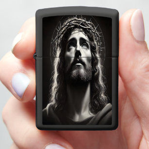 De goddelijke blik van hoop van Jezus Christus