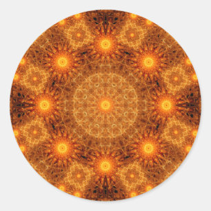 De Goddelijke Matrix Ronde Sticker