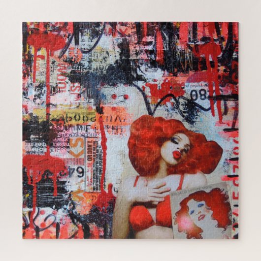 De goddelijke Miss Donnarama-puzzel Legpuzzel (Verticaal)