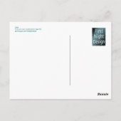 De goddelijke Sarah Briefkaart (Achterkant)