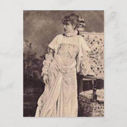 De goddelijke Sarah Briefkaart (Voorkant)