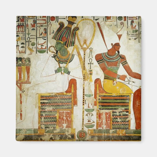 De goden Osiris en Atum uit Tomb van Magneet (Voorkant)