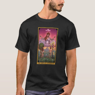 De godin Aphrodite de Tarot Kaart Pagan Witch T-shirt