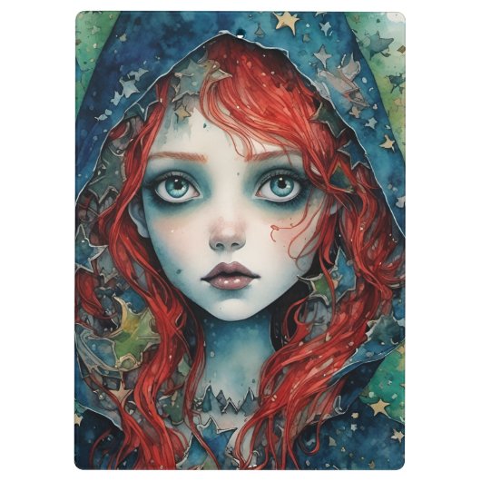 De godin Brigid Klembord (Achterkant)