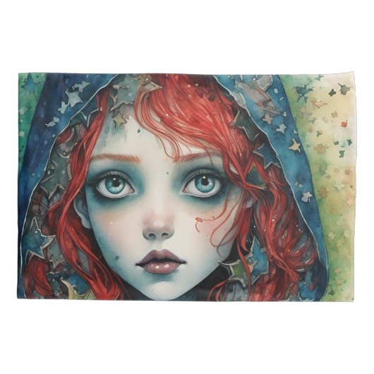 De godin Brigid Kussensloop (Achterkant)