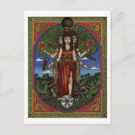 de godin hecate (afbeelding en synbols) 001 t, briefkaart