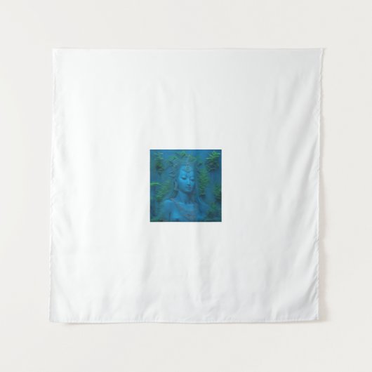 De godin Ishtar in het meer van het eeuwige leven Wandkleed (Voorkant)