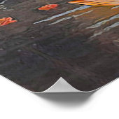 De godin LAKSHMI - zelfs grote afbeeldingen - Poster (Hoek)