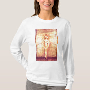 De godin Selket op de canopische schrijn T-shirt